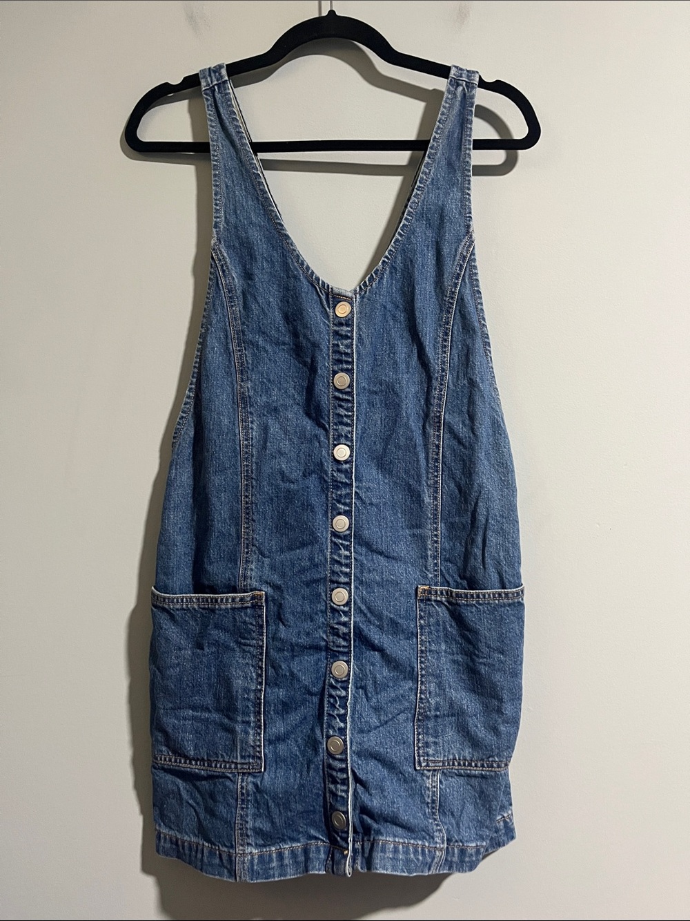 Free People Denim Mini Dress